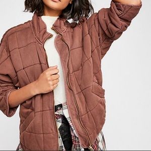 Free People Dolman Jacket in Rose